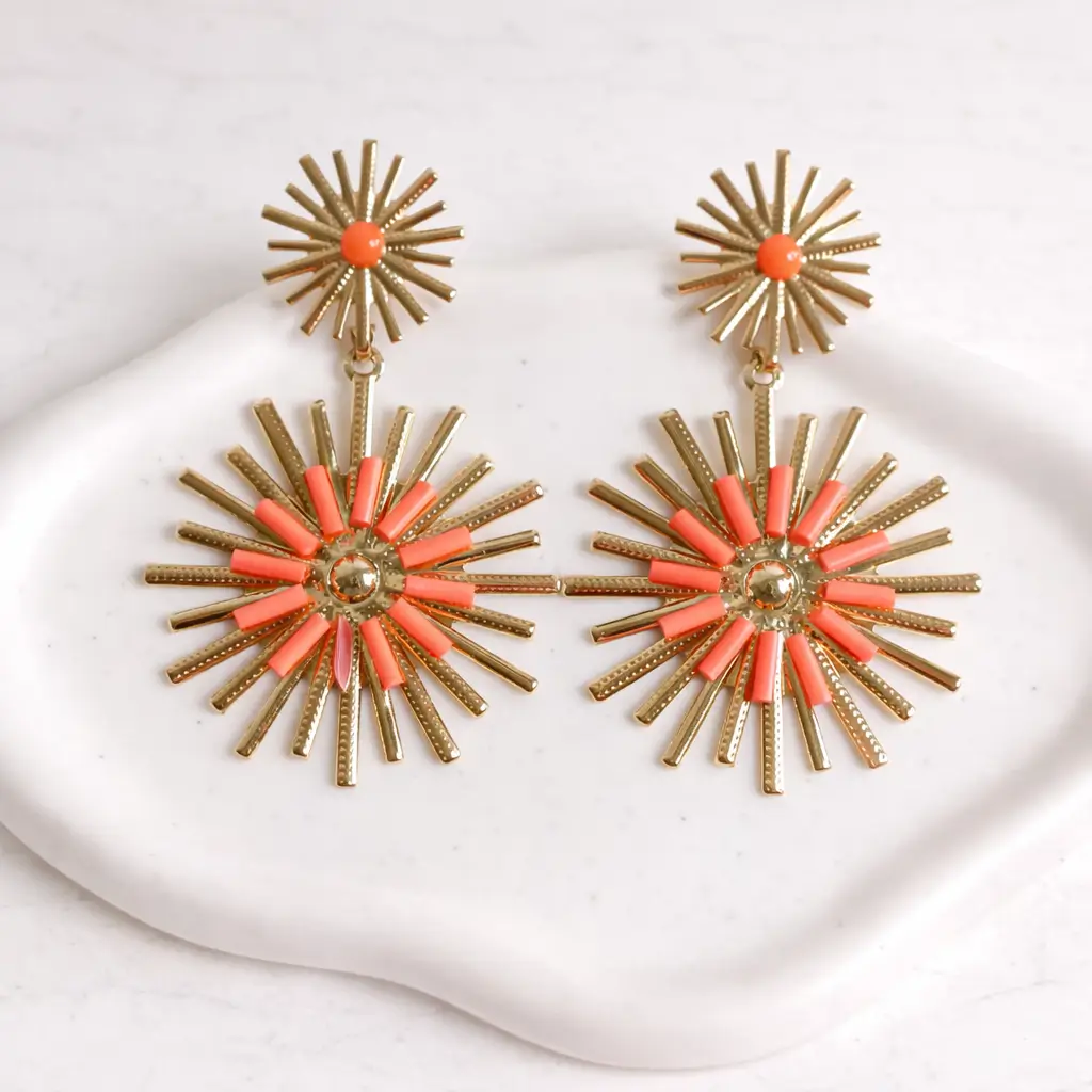 Boucles d'oreilles pendantes