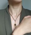 Collier Goutte Noire