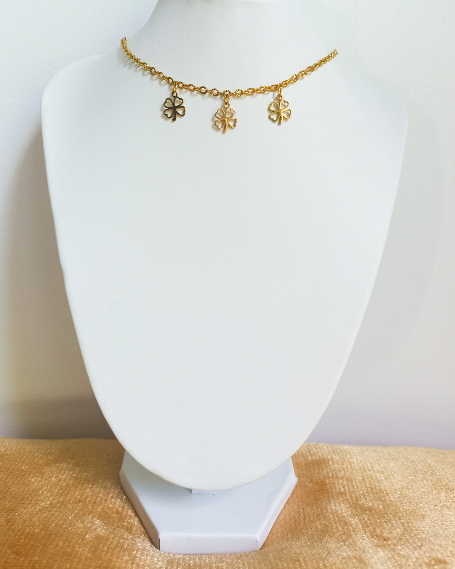 Collier Trio de Trèfles