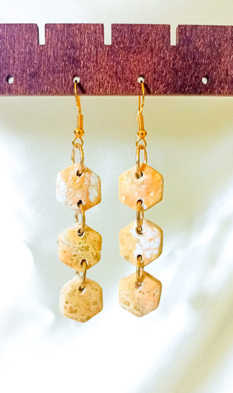 Boucles d'oreilles Cascade d'Orient III