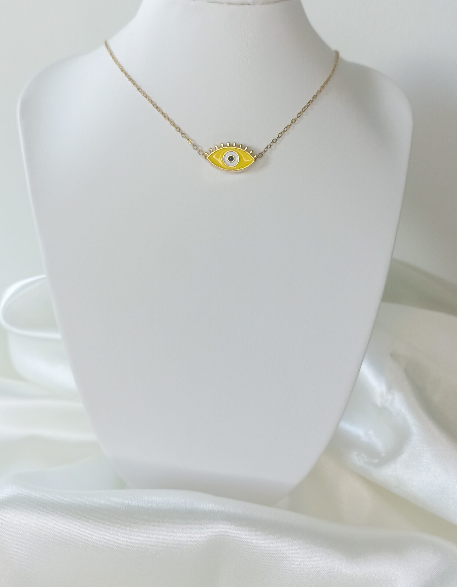 Collier Œil Jaune