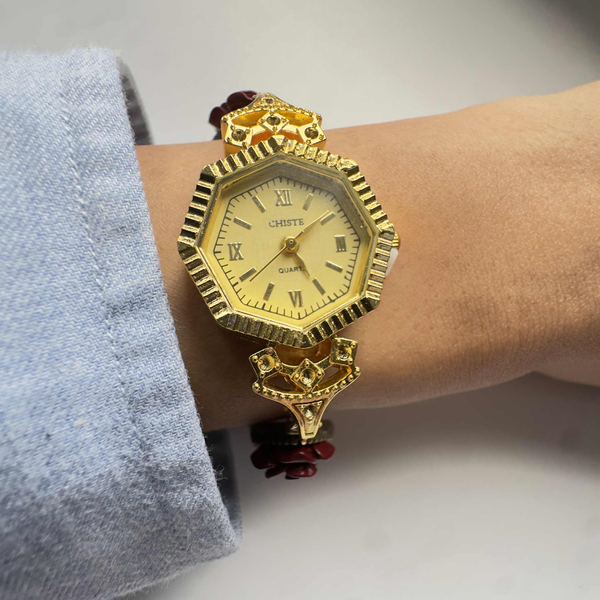 Montre Bracelet Rose d’Antan – Image 3