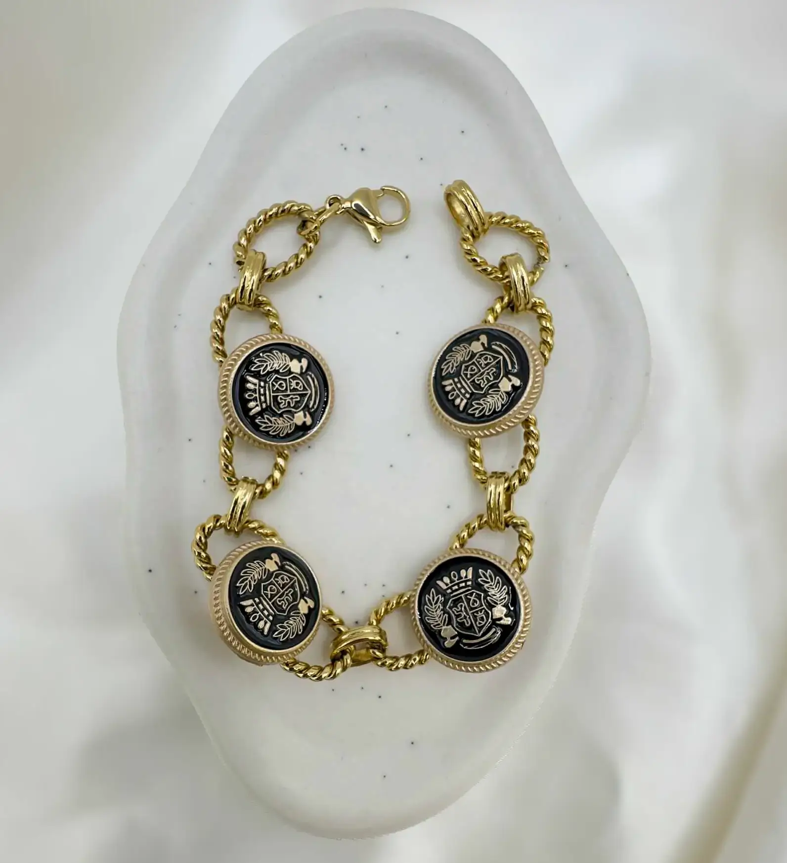 Bracelet Vintage Boutons Royaux