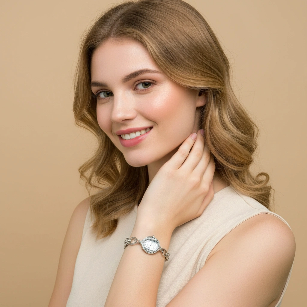 Montre Bracelet Nœuds d’Argent – Image 2