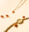 Ensemble Bijoux Feuille d’Érable