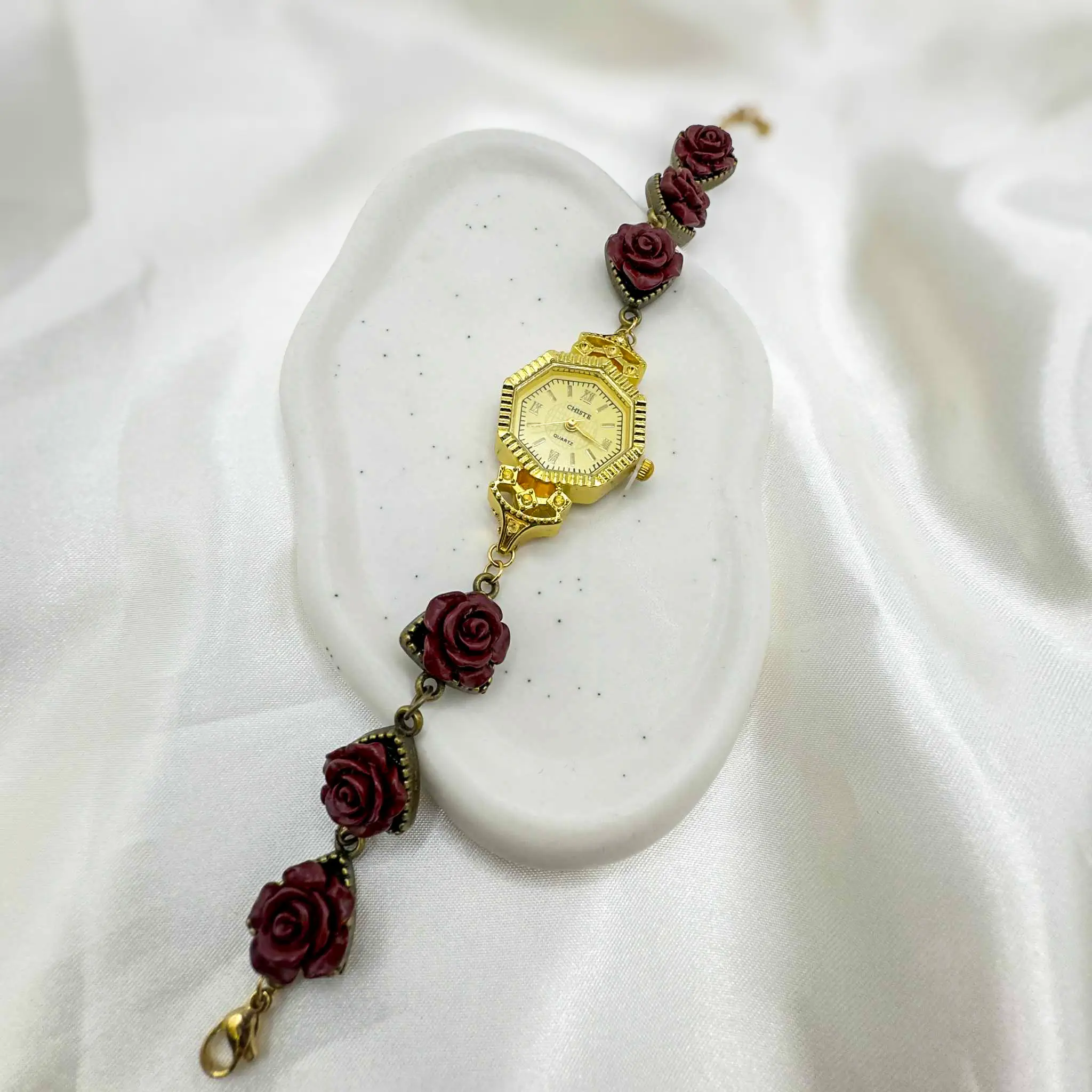 Montre Bracelet Rose d’Antan – Image 2