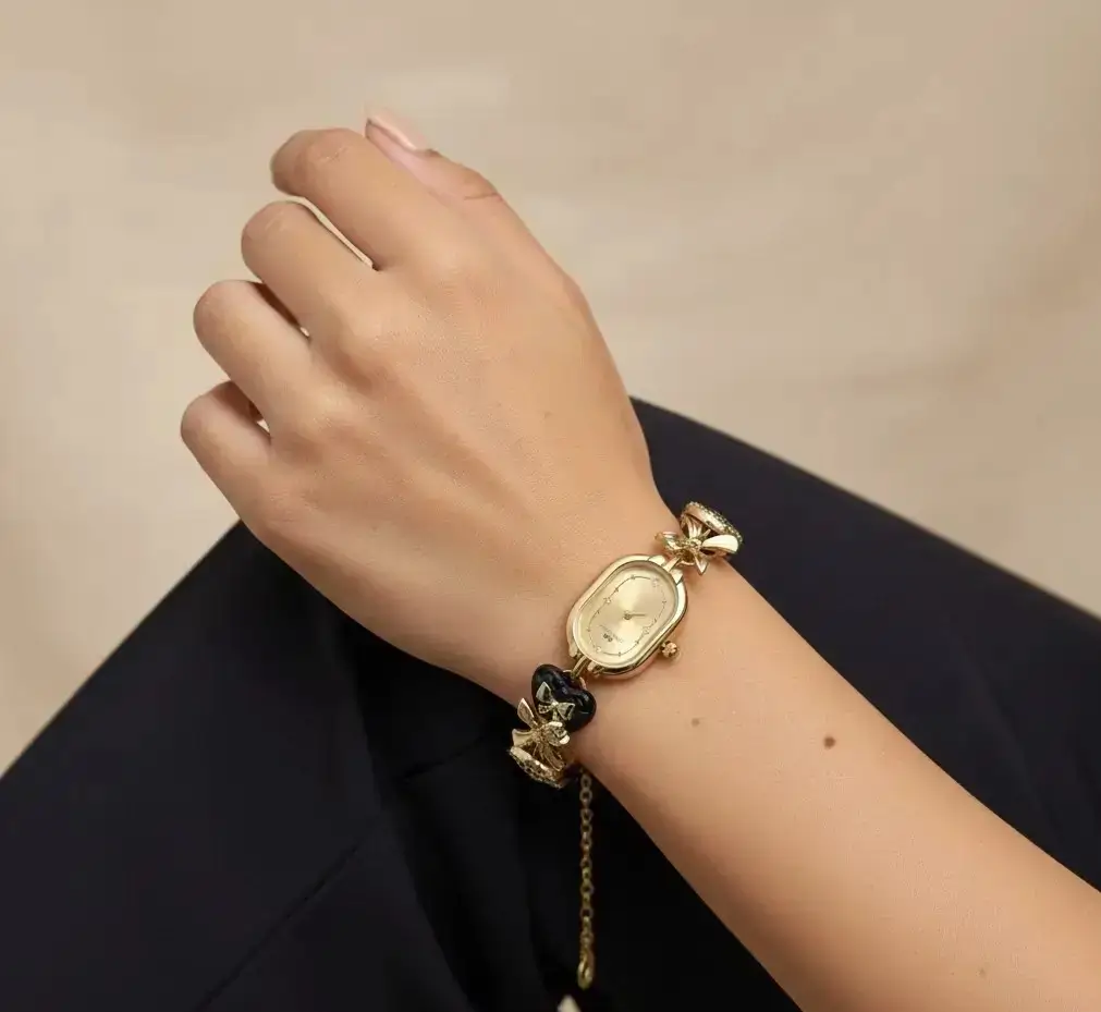 Bijou montre bracelet montre acier