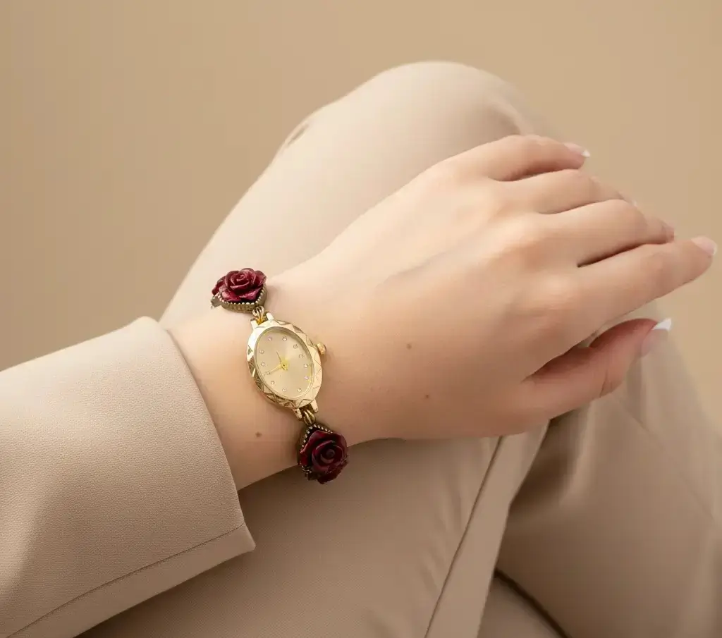 Bijou montre bracelet montre acier inoxydable