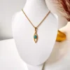 Collier Turquoise Œil